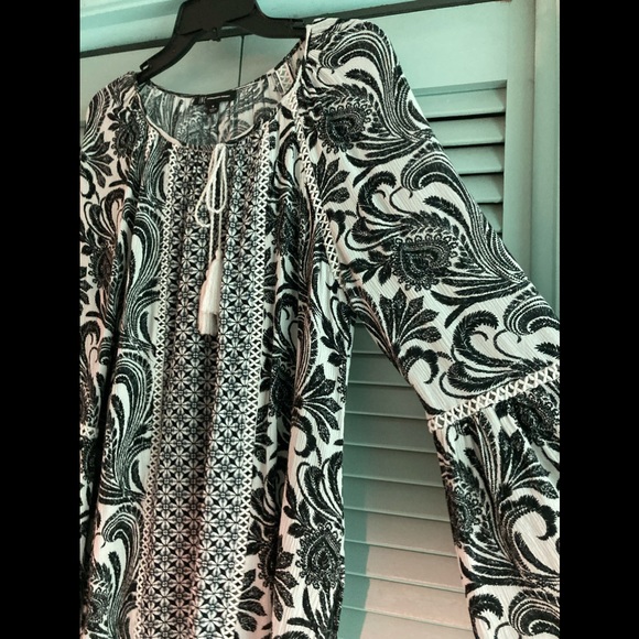 INC International Concepts Boho Top - Picture 6 of 9